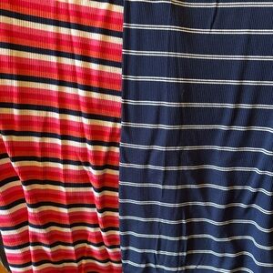 2 Striped Tank Tops for $20